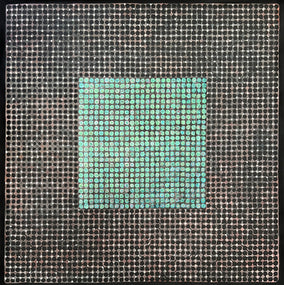 Original art for sale at UGallery.com | Dreaming on a Mid-Summer Night by Terri Bell | $900 | acrylic painting | 20' h x 20' w