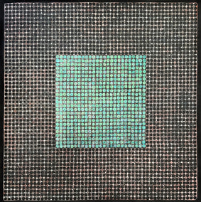 acrylic painting by Terri Bell titled Dreaming on a Mid-Summer Night