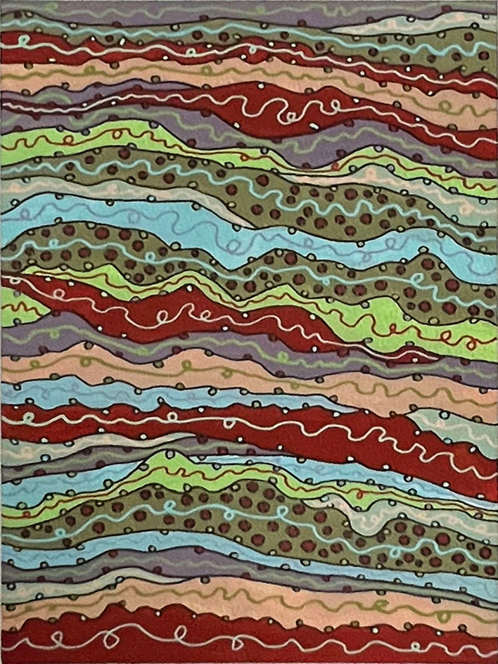 Linear Scrambling by Terri Bell |  Artwork Main Image 