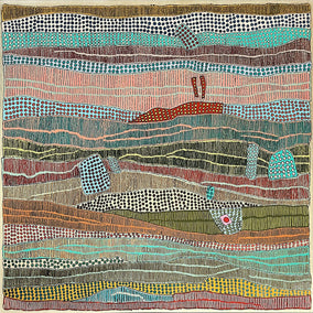 acrylic painting by Terri Bell titled Maia