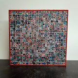 Original art for sale at UGallery.com | Reverse Psychology by Terri Bell | $350 | acrylic painting | 12' h x 12' w | thumbnail 3