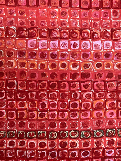 Scarlet Field by Terri Bell |   Closeup View of Artwork 