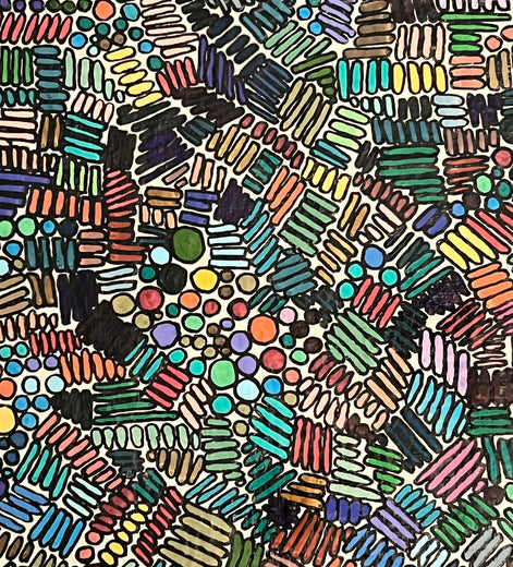 Sea of Emotion by Terri Bell |   Closeup View of Artwork 