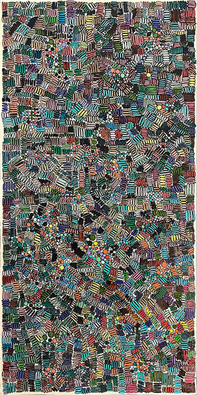 Original art for sale at UGallery.com | Sea of Emotion by Terri Bell | $650 | acrylic painting | 24' h x 12' w