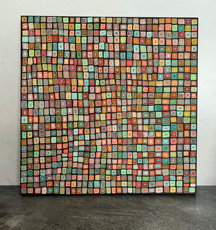 Squaresville by Terri Bell |  Context View of Artwork 
