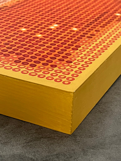 Starshine Parfait by Terri Bell |  Side View of Artwork 