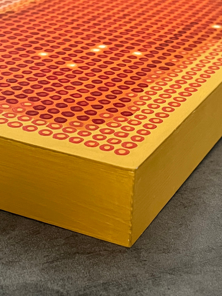 Starshine Parfait by Terri Bell |  Side View of Artwork 