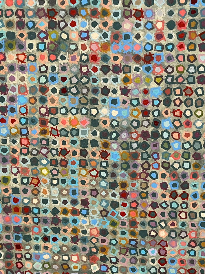 Thicket by Terri Bell |  Closeup View of Artwork 