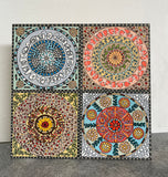 Original art for sale at UGallery.com | To Everything There Is a Season by Terri Bell | $425 | acrylic painting | 12' h x 12' w | thumbnail 3