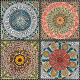 Original art for sale at UGallery.com | To Everything There Is a Season by Terri Bell | $425 | acrylic painting | 12' h x 12' w | thumbnail 1