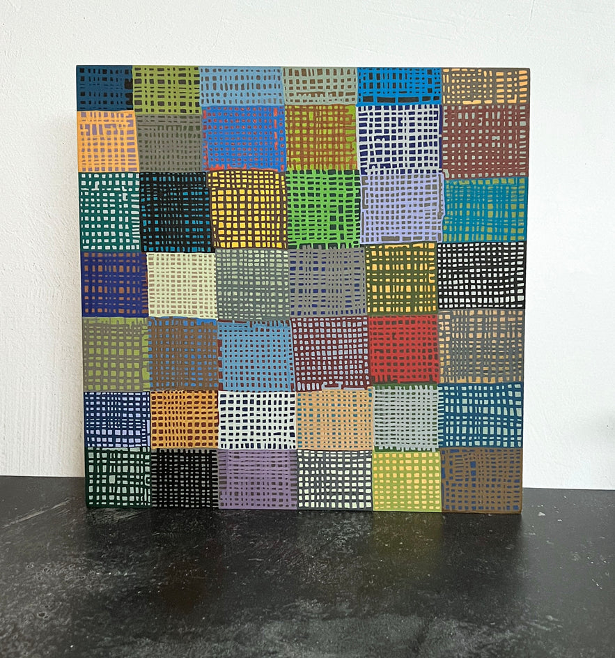 What We Weave V.3 by Terri Bell |  Context View of Artwork 