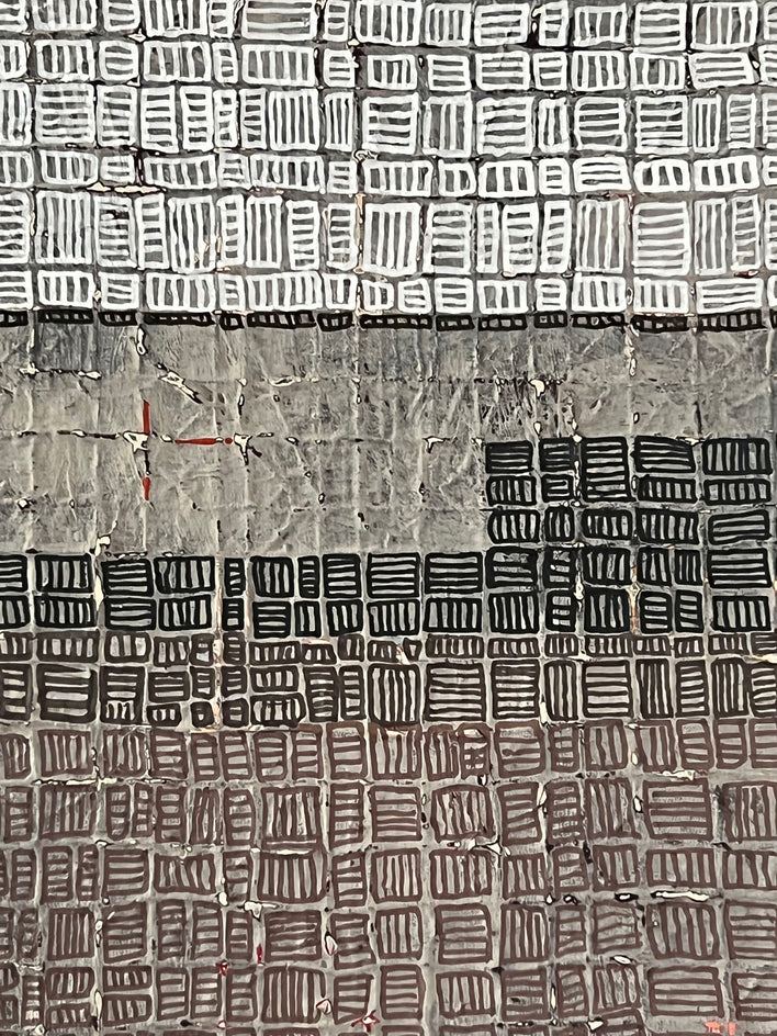 Artifact by Terri Bell |  Closeup View of Artwork 