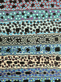 Original art for sale at UGallery.com | Blue Cascade by Terri Bell | $650 | mixed media artwork | 24' h x 12' w | thumbnail 4
