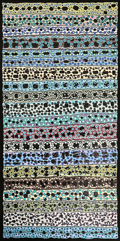Blue Cascade by Terri Bell | Artwork Main Image