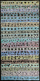 Original art for sale at UGallery.com | Blue Cascade by Terri Bell | $650 | mixed media artwork | 24' h x 12' w | thumbnail 1
