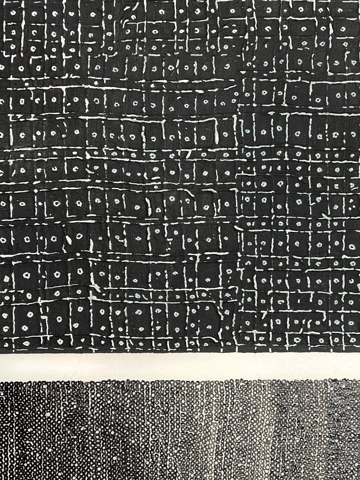 Calm Comparison by Terri Bell |  Closeup View of Artwork 