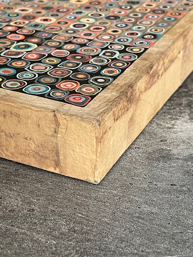 Fandango by Terri Bell |  Side View of Artwork 