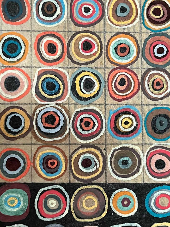Fandango by Terri Bell |  Closeup View of Artwork 