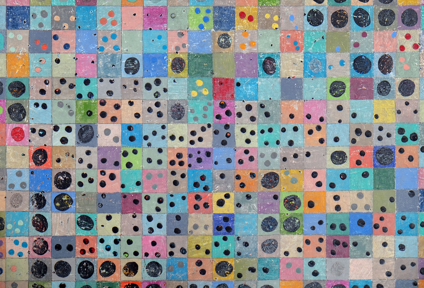 Grid Aesthetic: Diagram 1 by Terri Bell |  Closeup View of Artwork 