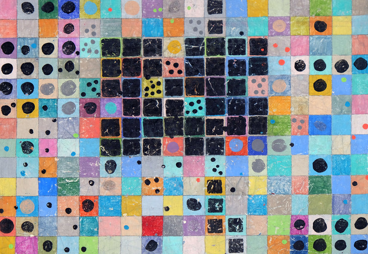 Grid Aesthetic: Diagram 2 by Terri Bell |   Closeup View of Artwork 