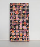 Original art for sale at UGallery.com | Grid Aesthetic: Spatial Awareness by Terri Bell | $600 | mixed media artwork | 24' h x 12' w | thumbnail 3