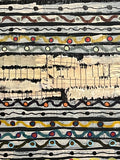 Original art for sale at UGallery.com | Linear Fusion by Terri Bell | $850 | mixed media artwork | 24' h x 12' w | thumbnail 4