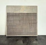 Original art for sale at UGallery.com | Mesh and Metal by Terri Bell | $325 | mixed media artwork | 12' h x 12' w | thumbnail 3