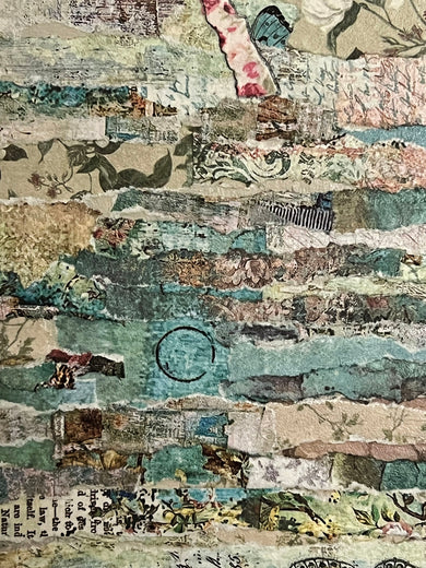 Nostalgic Awakenings by Terri Bell |   Closeup View of Artwork 