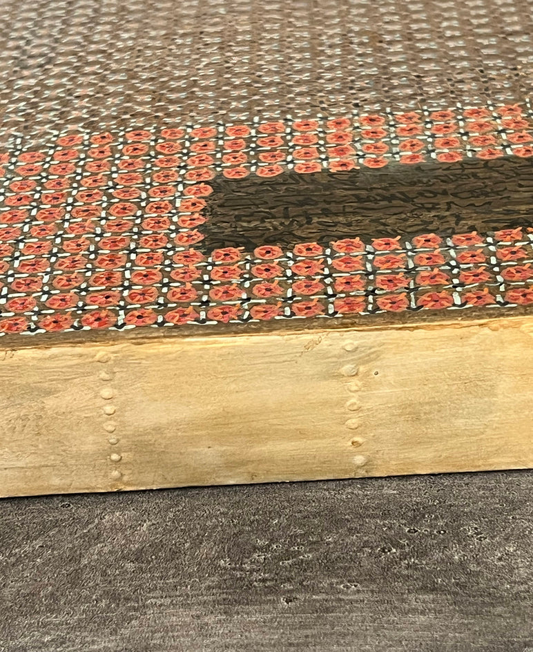 Byzantine Dreams by Terri Bell |  Side View of Artwork 