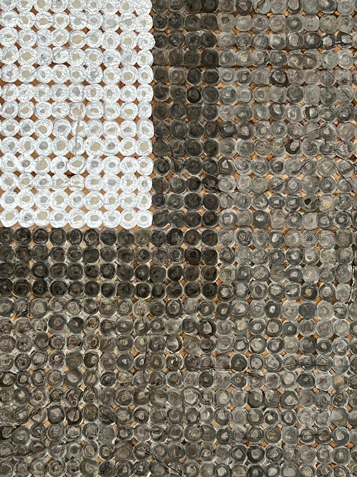 Salt, Smoke and Ash by Terri Bell |  Closeup View of Artwork 