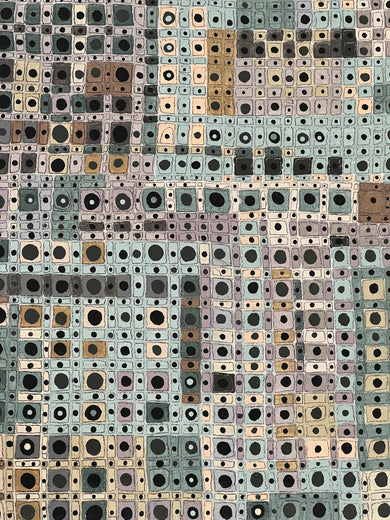 Spot On by Terri Bell |   Closeup View of Artwork 