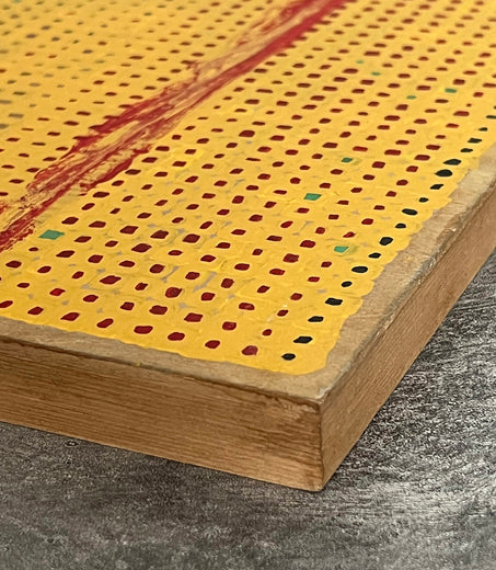 Summer Saturation by Terri Bell |  Side View of Artwork 