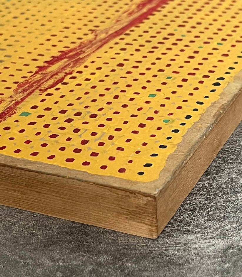 Summer Saturation by Terri Bell |  Side View of Artwork 