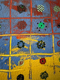 Original art for sale at UGallery.com | Sun Worshipers by Terri Bell | $350 | mixed media artwork | 12' h x 9' w | thumbnail 4