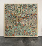 Original art for sale at UGallery.com | Tone Overtone by Terri Bell | $625 | mixed media artwork | 16' h x 16' w | thumbnail 3