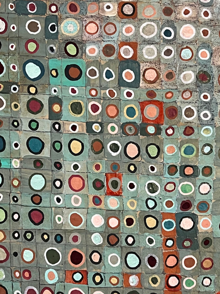 Tone Overtone by Terri Bell |  Closeup View of Artwork 