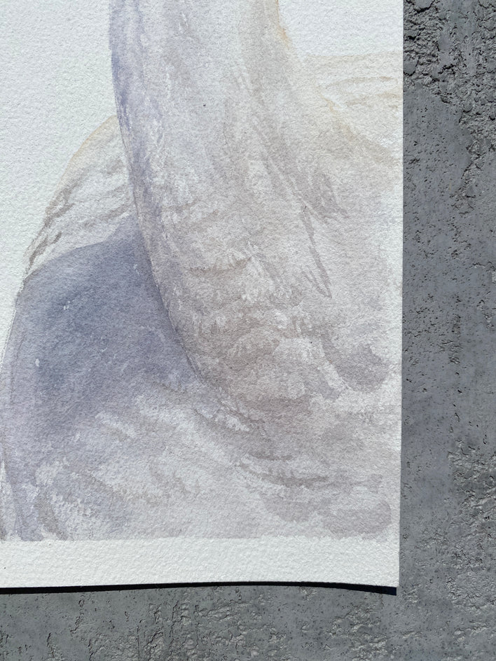 A Little Flirting Won’t Hurt by Tetiana Savchenko |  Side View of Artwork 