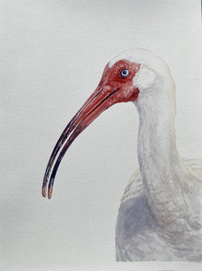 Original art for sale at UGallery.com | A Little Flirting Won’t Hurt by Tetiana Savchenko | $525 | watercolor painting | 14.5' h x 10.5' w