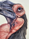 Original art for sale at UGallery.com | Bold and Beautiful by Tetiana Savchenko | $750 | watercolor painting | 22' h x 15' w | thumbnail 4