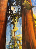 Original art for sale at UGallery.com | Good Morning Sentinels by Theresa Andreas-O'Leary | $1,950 | acrylic painting | 30' h x 15' w | thumbnail 4