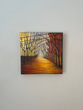 Original art for sale at UGallery.com | Peaceful Path by Theresa Andreas-O'Leary | $625 | acrylic painting | 12' h x 12' w | thumbnail 3