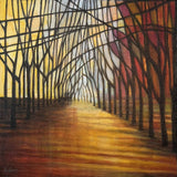 Original art for sale at UGallery.com | Peaceful Path by Theresa Andreas-O'Leary | $625 | acrylic painting | 12' h x 12' w | thumbnail 1
