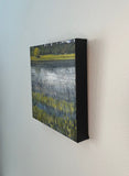 Original art for sale at UGallery.com | Peaceful Pond by Theresa Andreas-O'Leary | $450 | acrylic painting | 10' h x 10' w | thumbnail 2