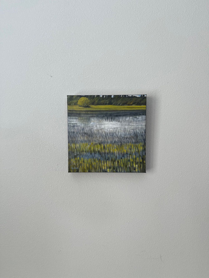 Peaceful Pond by Theresa Andreas-O