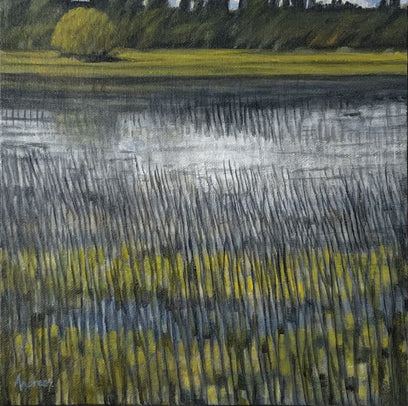 Peaceful Pond by Theresa Andreas-O