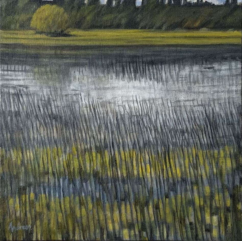 Peaceful Pond by Theresa Andreas-O