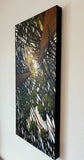 Original art for sale at UGallery.com | Rising Sun Sentinels by Theresa Andreas-O'Leary | $1,950 | acrylic painting | 30' h x 15' w | thumbnail 2