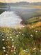 Original art for sale at UGallery.com | A Blessed Evening by Theresa Andreas-O'Leary | $3,200 | mixed media artwork | 36' h x 24' w | thumbnail 4