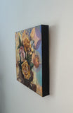 Original art for sale at UGallery.com | Autumn Bouquet by Theresa Andreas-O'Leary | $625 | mixed media artwork | 12' h x 12' w | thumbnail 2