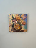 Original art for sale at UGallery.com | Autumn Bouquet by Theresa Andreas-O'Leary | $625 | mixed media artwork | 12' h x 12' w | thumbnail 3